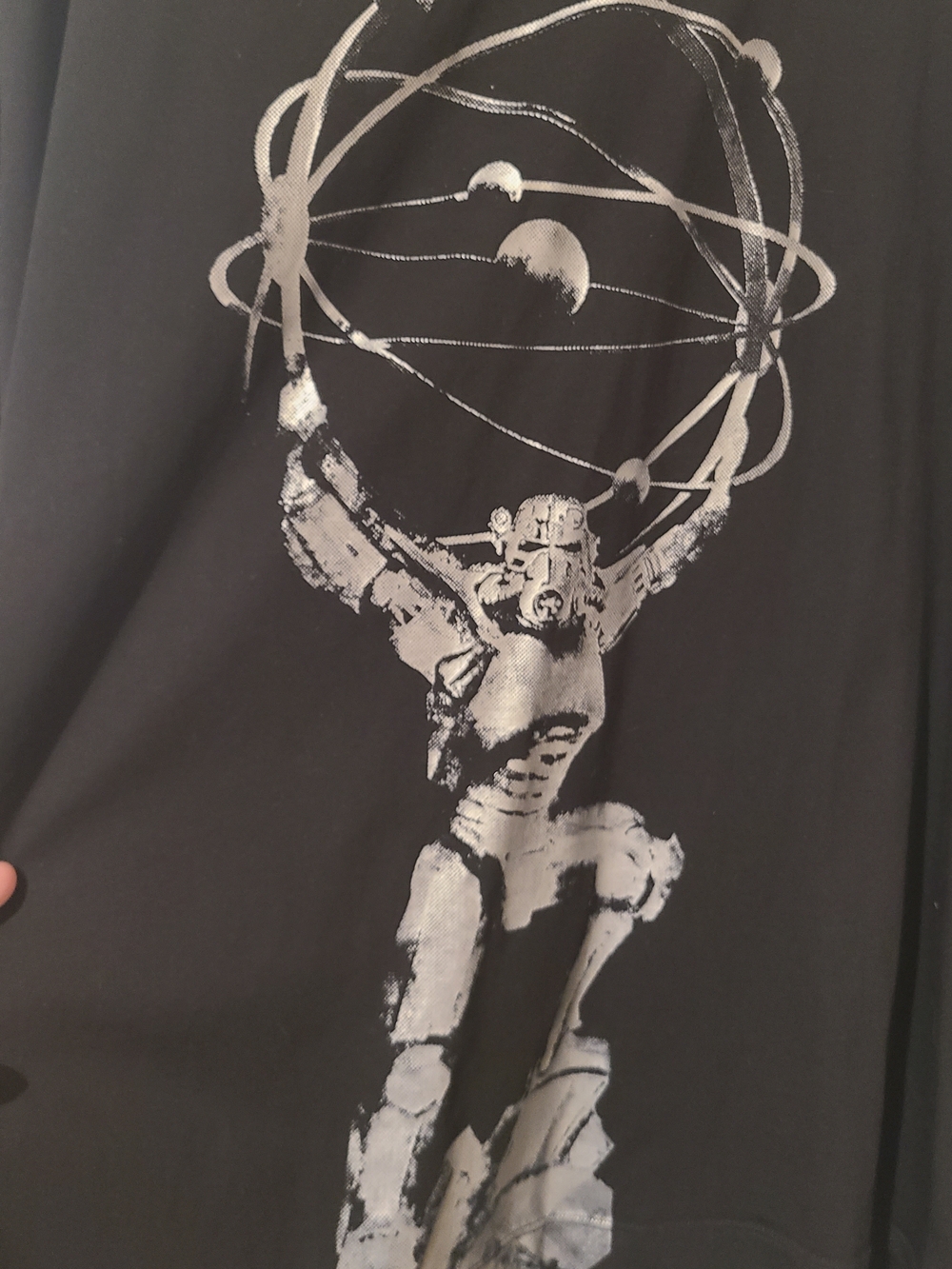 NWOT Blackmilk "Chain That Binds" Fallout BOS long-sleeved Oversized BF Tee, XXL - Picture 3 of 7